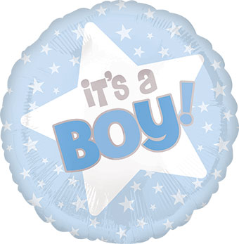 18VLP IT'S A BOY BLUE STAR