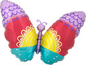 18SHP PASTEL TIE DYE BUTTERFLY (PKG)