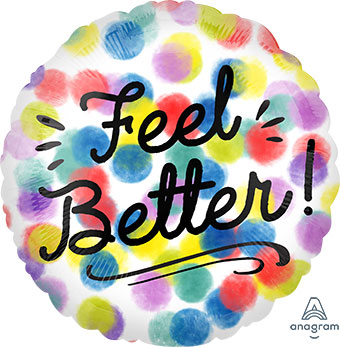 18C FEEL BETTER WATERCOLOR DOTS (PKG)