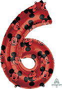 LRG SHP NUMBER 6 MICKEY MOUSE FOREVER 34 (PKG)(D) sale