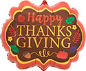 LRG SHP SATIN THANKSGIVING MARQUEE 25 (PKG)(D) sale