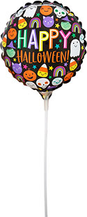 9C HALLOWEEN HAPPY FACES  AIR FILL ONLY (D) sale