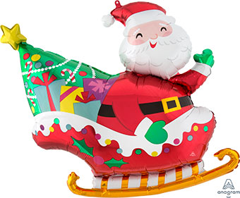 LRG SHP SANTA'S SLEIGH 30 (PKG)(D) sale