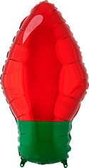 18SHP RED CHRISTMAS LIGHT BULB (PKG)(D) sale