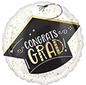 18C CONGRATS GRAD CAP GOLD SPECKS (D) sale