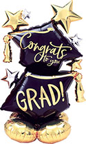 AIRLOONZ CONGRATS TO YOU GRAD 51 (PKG)(D) sale