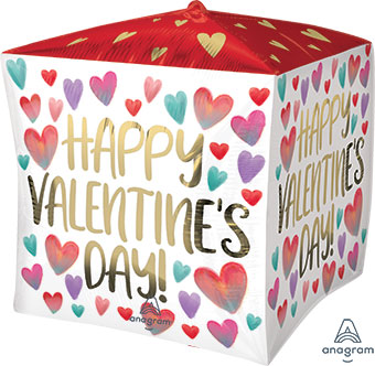 CUBEZ HVD PAINTED HEARTS (PKG)(D) sale