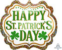 LRG SHP ST. PATRICK'S DAY GLITTER 25 (PKG)(D) sale