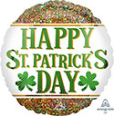 18C HAPPY ST. PATRICK'S DAY GLITTER (PKG)(D) sale