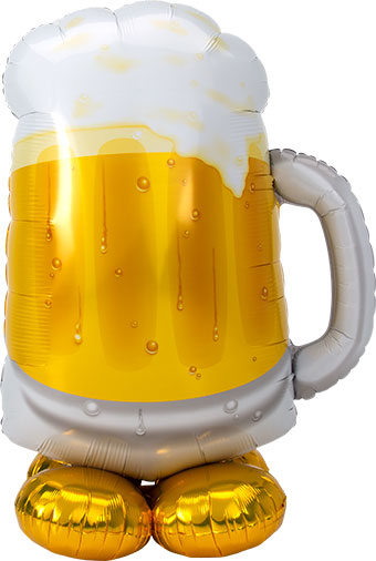 AIRLOONZ BEER MUG CONSUMER INFLATE 49 (PKG)