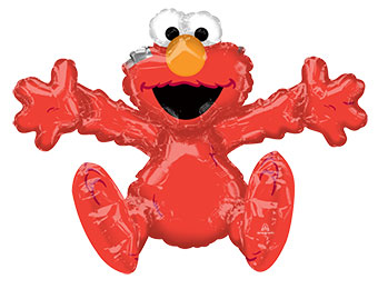 LRG SHP SITTING ELMO 26 (PKG) AIR FILL