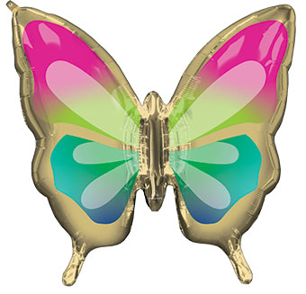 LRG SHP BEAUTIFUL TROPICAL BUTTERFLY 30 (PKG)