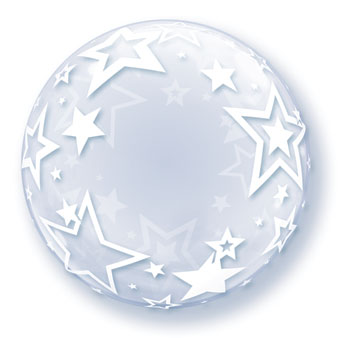 BUBBLE (DECO) 24C STYLISH STARS (PKG)