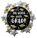 LRG SHP THE WORLD AWAITS GRAD 30 (PKG)(D) sale