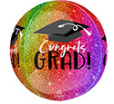 ORBZ CONGRATS GRAD OMBRE SPARKLE (PKG)(D)