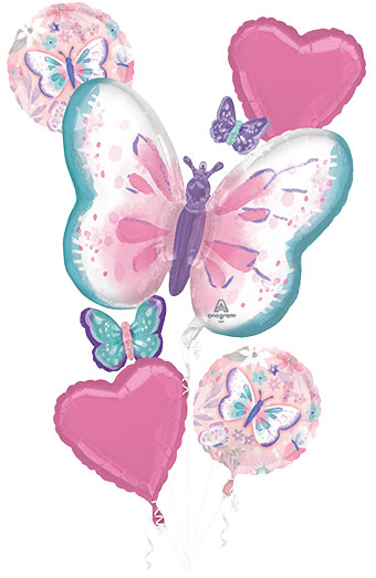 BOUQUET FLUTTERS BUTTERFLIES (PKG)