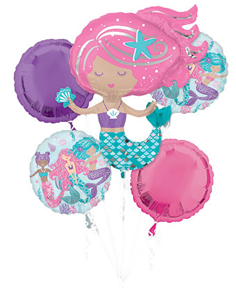 BOUQUET SHIMMERING MERMAID (PKG)