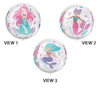 ORBZ SHIMMERING MERMAID CLEAR FILM (PKG)