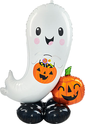 AIRLOONZ HALLOWEEN GHOST CONSUMER INFLATE 53 (PKG)(D)