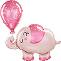 LRG SHP BABY GIRL ELEPHANT 31 (PKG)