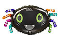 18SHP HALLOWEEN SPIDER GREEN EYES (PKG)(D) sale