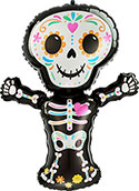 LRG SHP DAY OF THE DEAD SKELETON 34 (PKG)