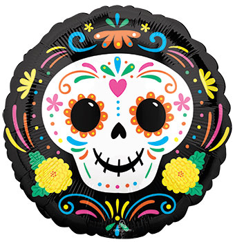 18C DAY OF THE DEAD SKULL (D) sale