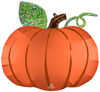 LRG SHP SATIN INFUSED PUMPKIN 25 (PKG)(O)