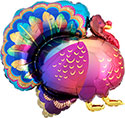 LRG SHP GLITTER TURKEY 32 (PKG)(D) sale