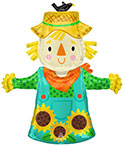 LRG SHP FALL SCARECROW 36 (PKG)