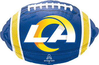 FOOTBALL 18SHP LOS ANGELES RAMS TEAM COLORS (PKG)