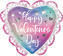 LRG SHP INTRICATES HAPPY VALENTINE'S OMBRE 23(PKG)(D) sale