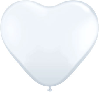 11H HEART WHITE