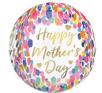 ORBZ HAPPY MOTHER'S DAY COLORFUL WATERCOLOR (PKG)