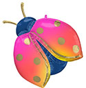 LRG COLORFUL LADYBUG 33 (PKG)