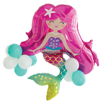 LRG SHP MERMAID LATEX-ACCENTED 35 (PKG) sale