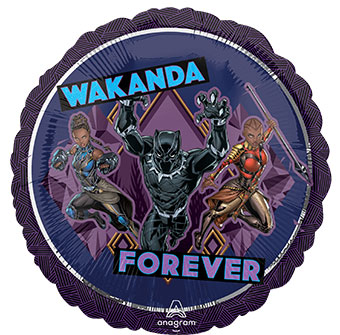 18C BLACK PANTHER WAKANDA FOREVER (PKG)