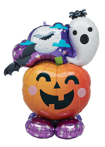 AIRLOONZ SPOOKY GHOST PUMPKIN CONSUMER INFLATE 53 (PKG)