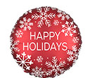 18C HAPPY HOLIDAYS NORDIC SNOWFLAKE (PKG)