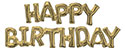 CONSUMER INFL. BLOCK PHRASE HAPPY BIRTHDAY WHITE GOLD (PKG)