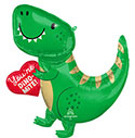 LRG SHP YOU'RE DINO-MITE! DINOSAUR WITH HEART 31 (PKG)