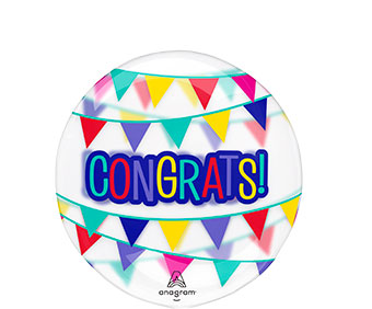 CLEARZ CONGRATS BANNER (PKG)(PK1)