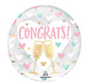 CLEARZ CONGRATS HEARTS (PKG) (PK1)