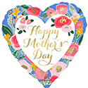 18H HAPPY MOTHER'S DAY PAINTED PRINTS (PKG)