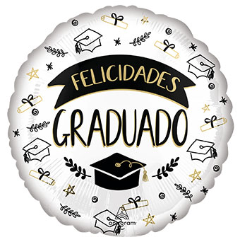 18C SKETCHED FELICIDADES GRADUADO