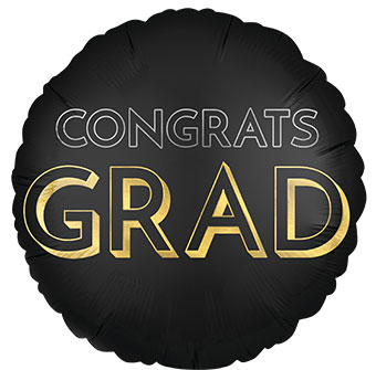 18C SATIN CONGRATS GRAD CELEBRATE