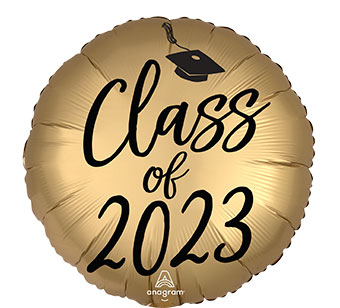 18C SATIN GOLD CLASS OF 2023 (D) sale