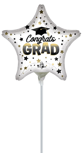 9S DIFFUSED OMBRE CONGRATS GRAD AIR FILL ONLY