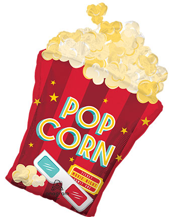 LRG SHP MOVIE NIGHT POPCORN 29 (PKG)