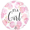 18C BABY GIRL PINK WATERCOLOR (PKG)